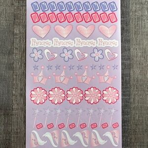 💞 New Princess Scrapbook Stickers